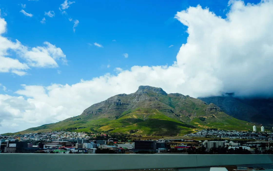 Paysage d'Afrique du Sud associé à que faire à Cape Town