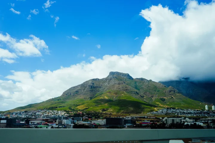 Paysage d'Afrique du Sud associé à que faire à Cape Town