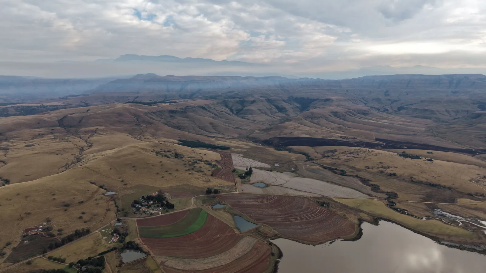 Paysage côtier d'Afrique australe associé à carte KwaZulu-Natal