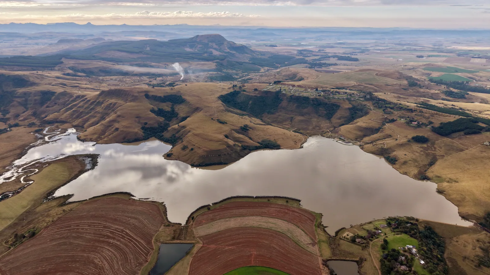 Paysage africain associé à Ezulwini Valley Eswatini