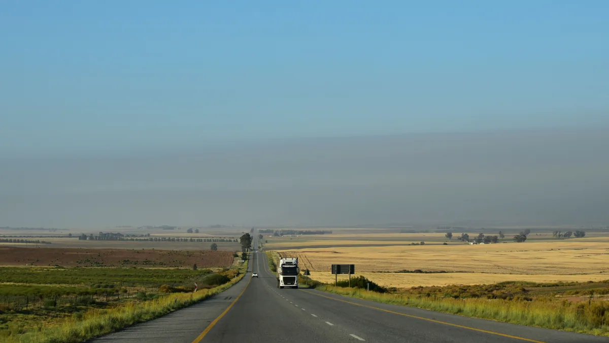 Paysage d'Afrique du Sud associé à Route des vins Afrique du Sud