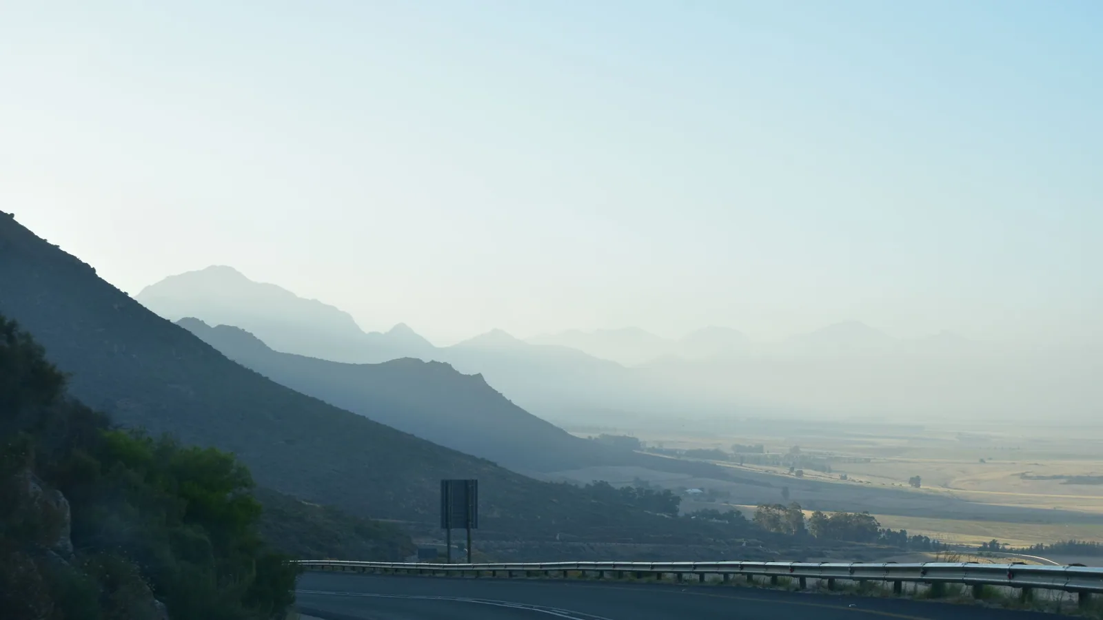 Paysage d'Afrique du Sud associé à Route des vins Afrique du Sud