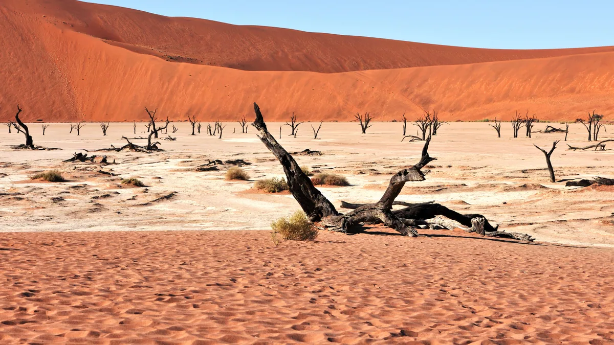 Paysage désertique de Namibie associé à Namibie 10 jours