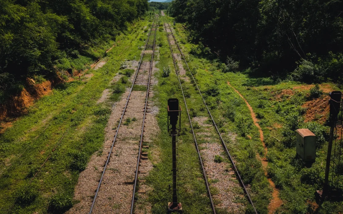 Train de voyage en Afrique australe associé à Rovos Rail