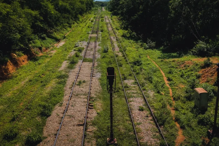 Train de voyage en Afrique australe associé à Rovos Rail