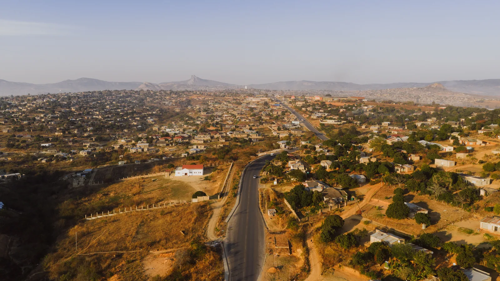 Paysage désertique de Namibie associé à Windhoek Namibie
