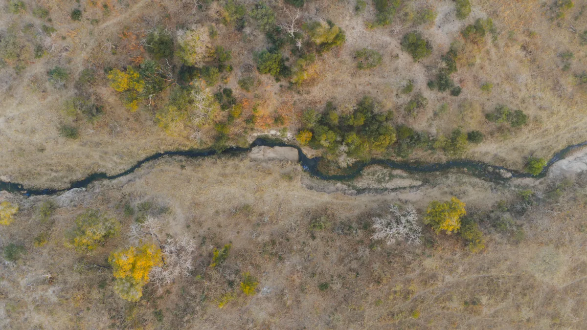 Paysage africain associé à Zimbabwe
